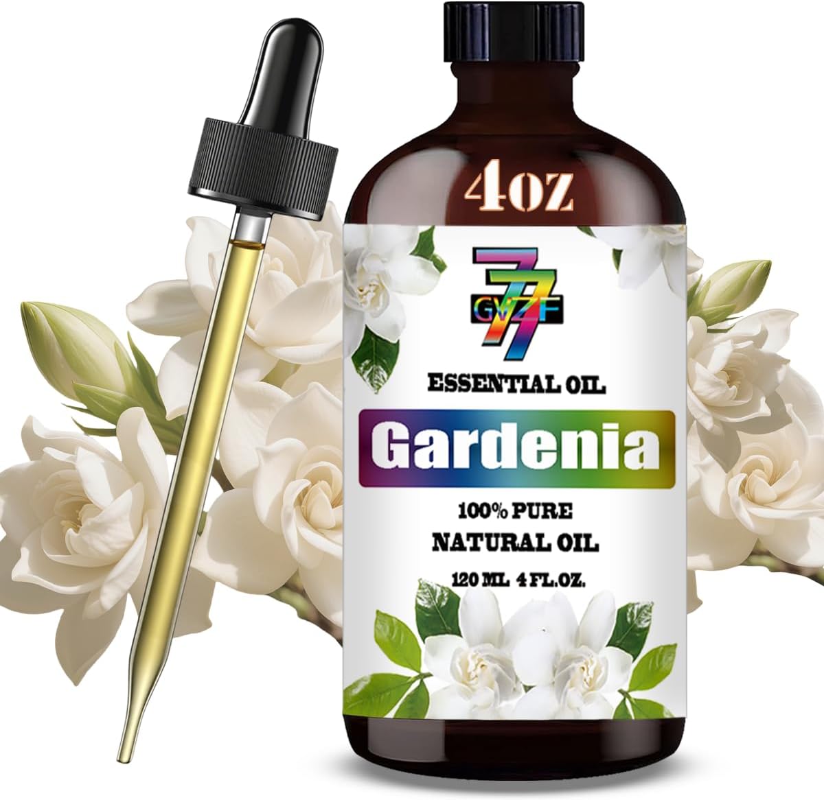 Gardenia Essential Oil 4 Oz for Diffusers Humidifiers and DIY Crafts