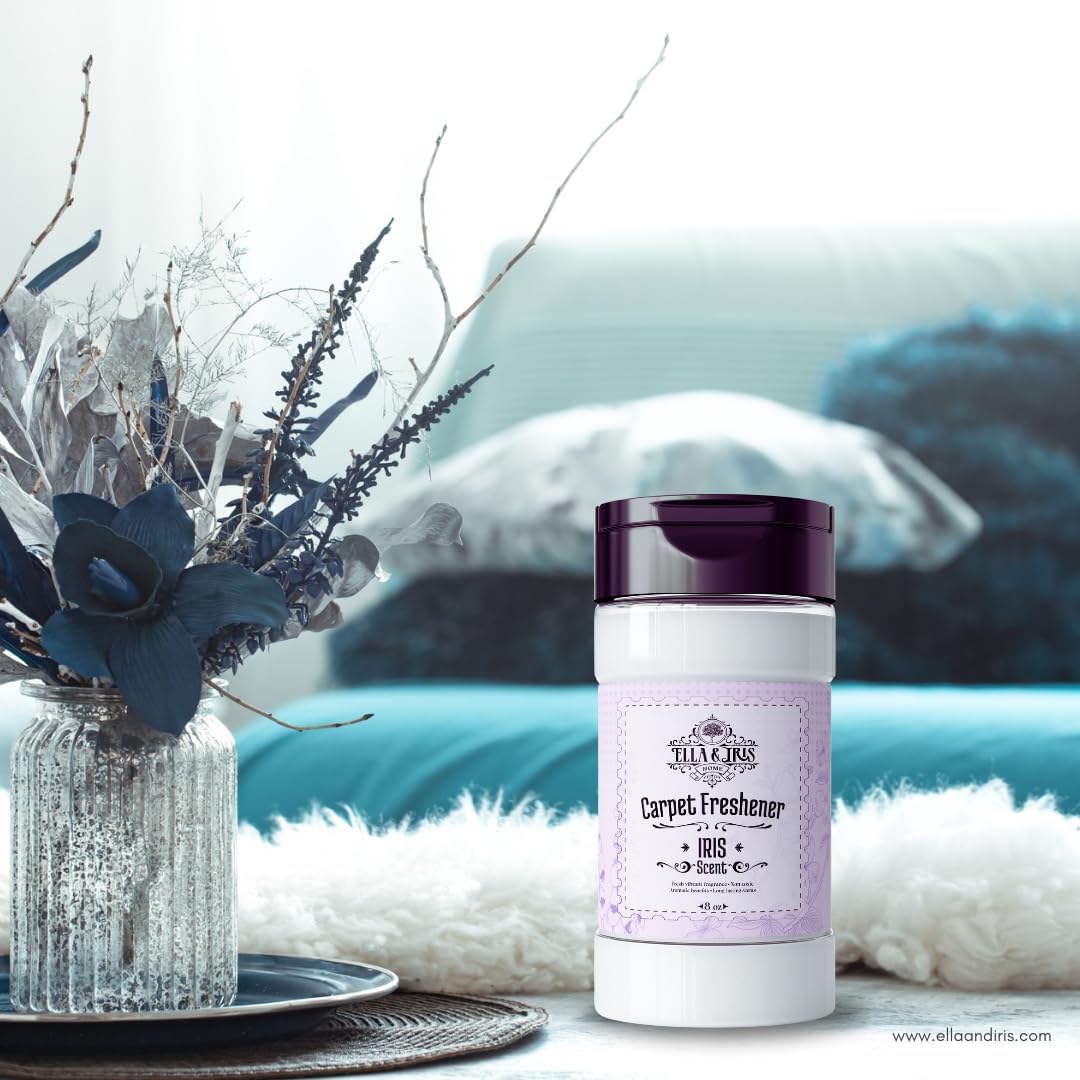 Iris Scent Carpet Freshener Floral Fragrance Natural Odor Eliminator