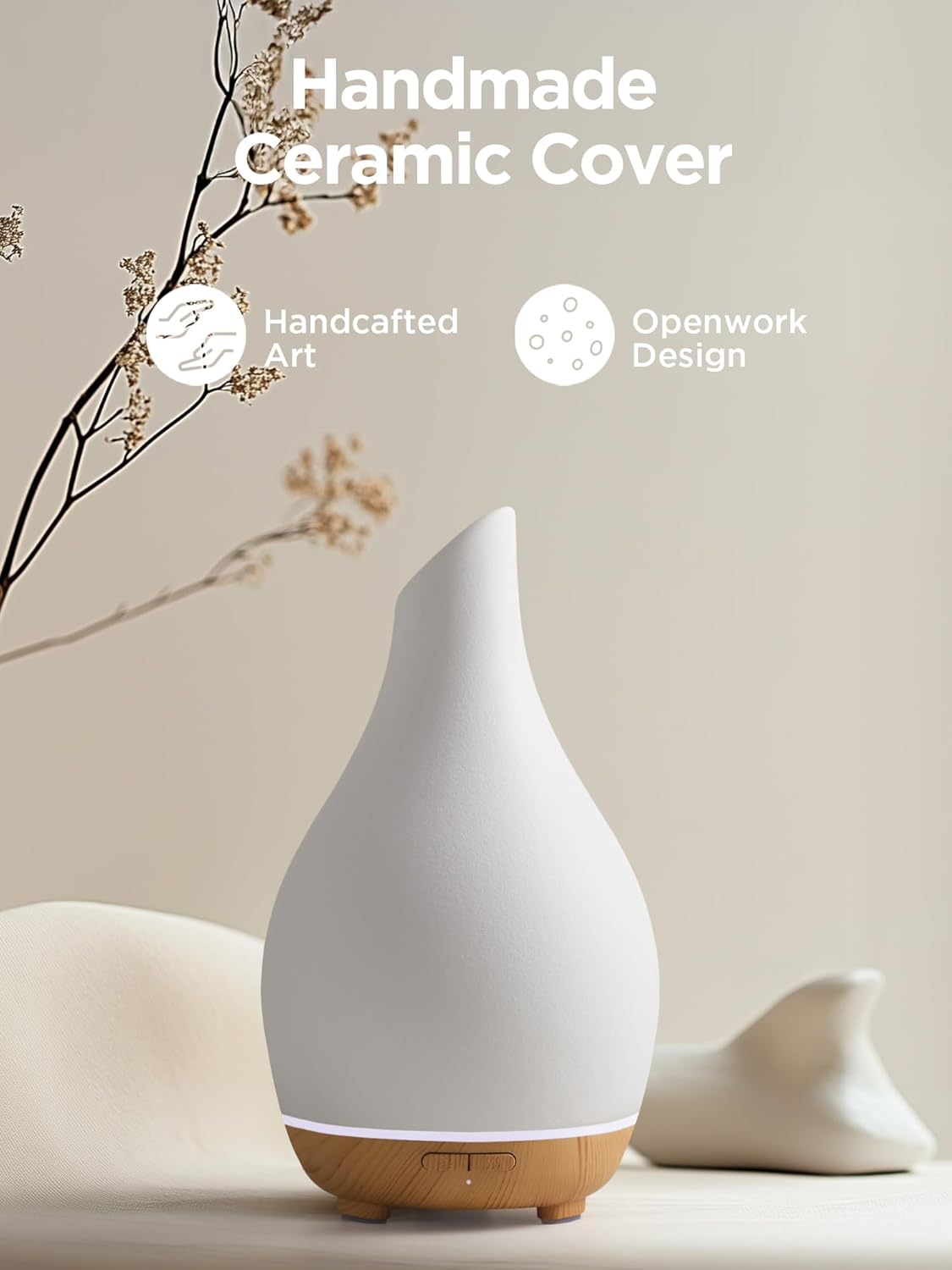 InnoGear Essential Oil Diffuser 150ml Ceramic