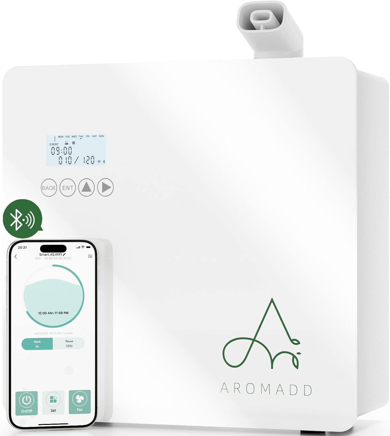 2025 Upgraded Smart Scent Machine 3500 Sq Ft