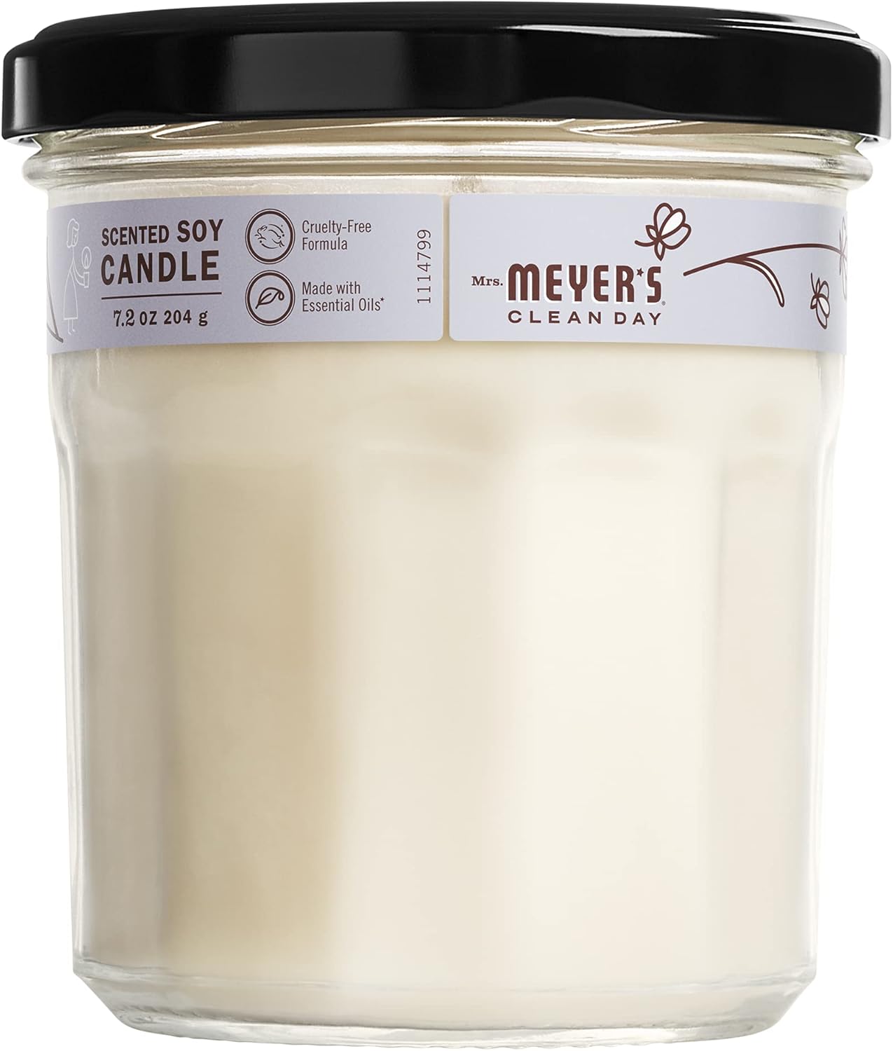 Mrs Meyers Clean Day Lavender Soy Candle Pack of 2