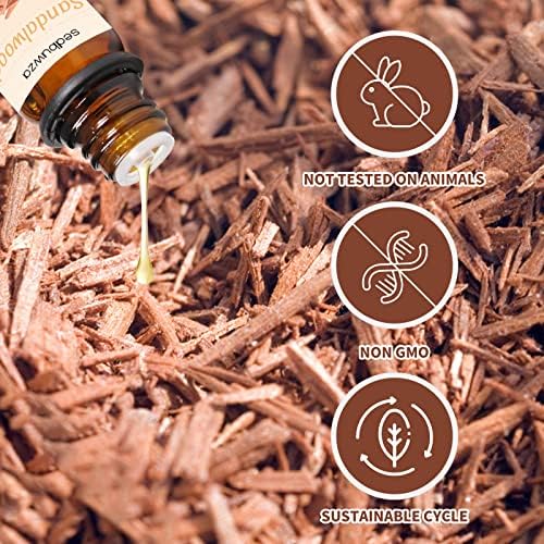 Sedbuwza Sandalwood Vetiver Essential Oil Set 2x10ml