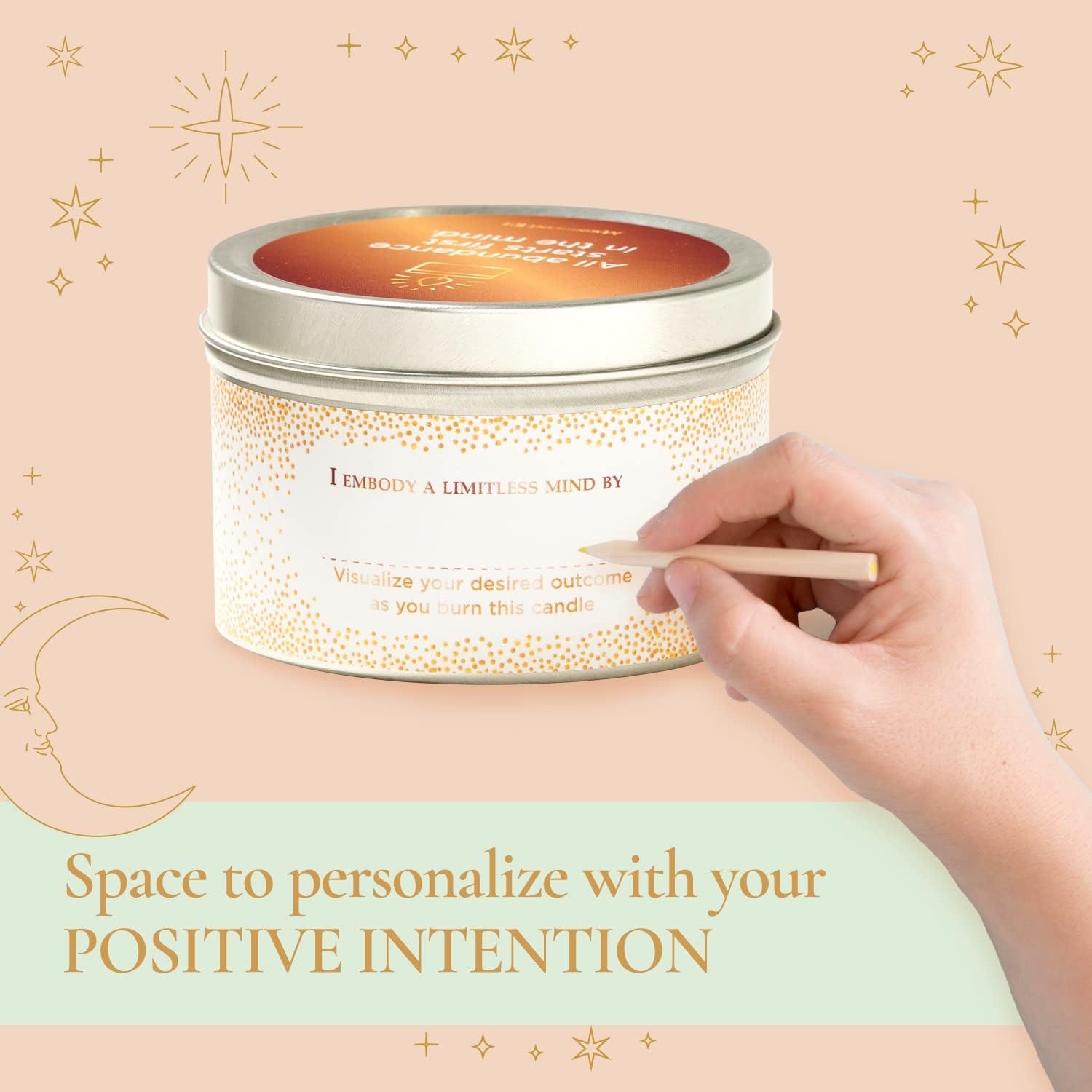 Magnificent 101 Abundance Smudge Candle - 6 Oz Soy Wax