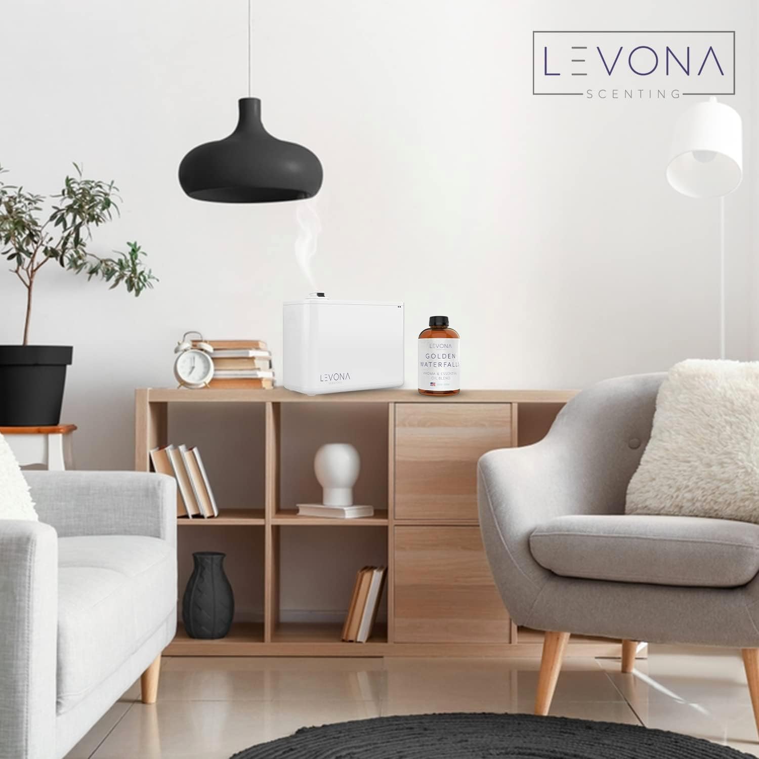 Levona Scent Essential Oils for Diffusers - Golden Waterfalls 700 ml