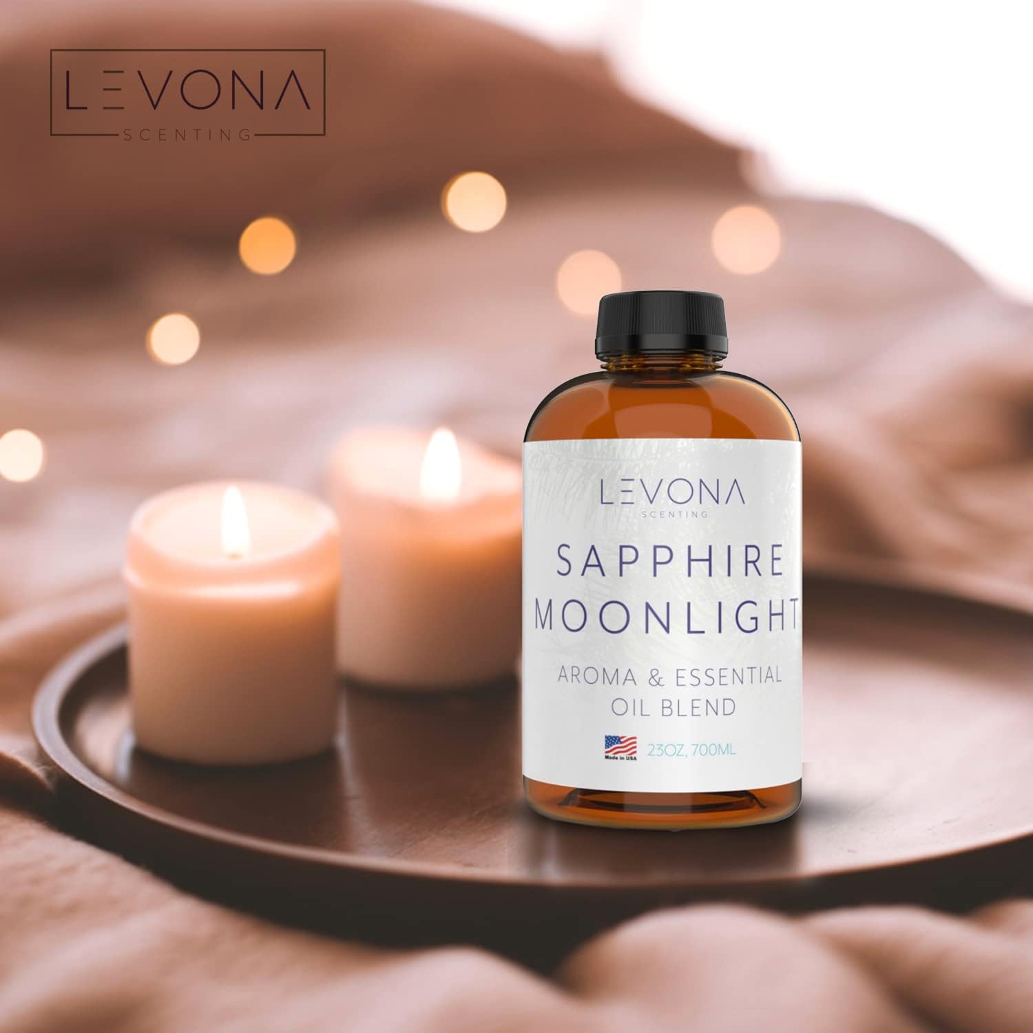LEVONA Scent Pure Essential Oil for Diffusers 700ml Sapphire-Moonlight