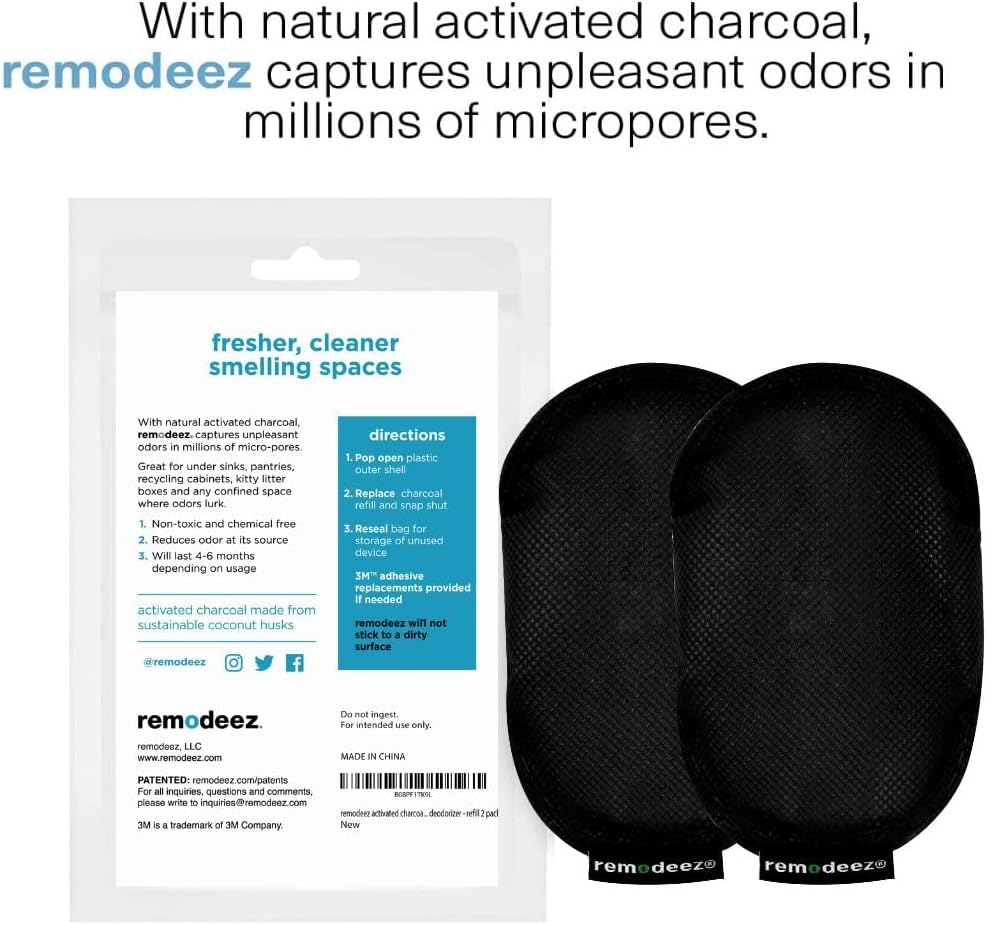 Remodeez Refill Pod for 2 Pack Trash Deodorizer Set Purple