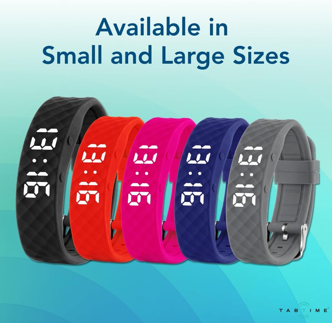 Vibrating Alarm Reminder Watch - 10 Daily Alerts
