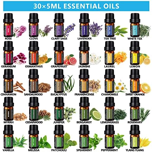 SACATR Aroma Diffuser with Essential Oils Set