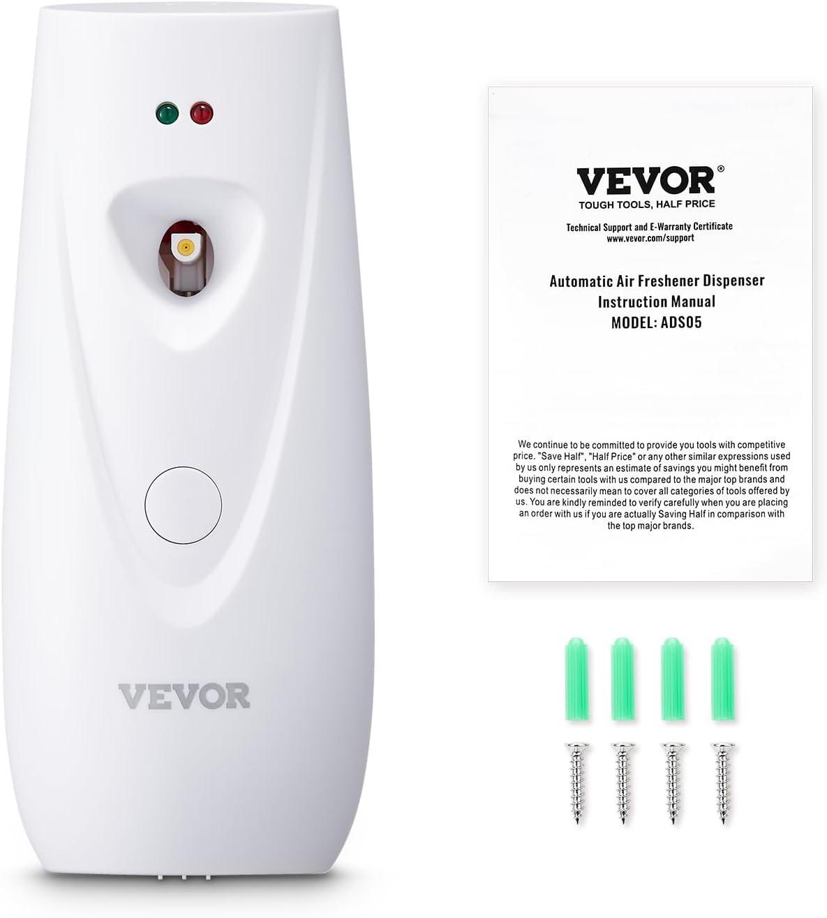 VEVOR Automatic Air Freshener Spray Dispenser 2 Pack