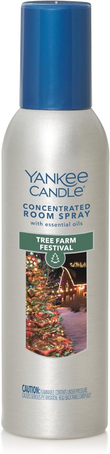 Yankee Candle Room Spray Christmas Tree Farm Fragrance 15 Oz Pack of 3