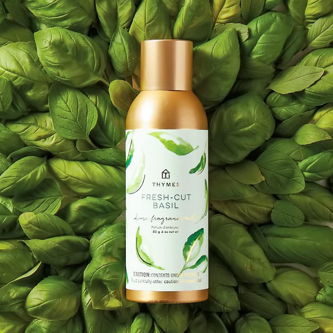 Thymes Fragrance Mist Fresh-Cut Basil 3 Oz