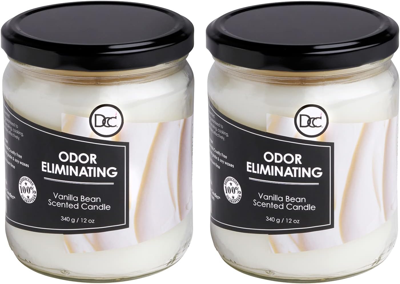 Vanilla Two Pack Odor Eliminating Candles