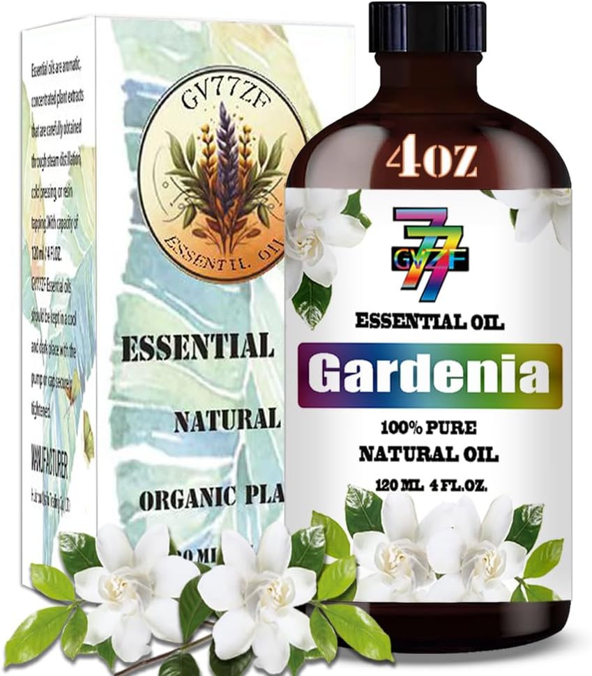 Gardenia Essential Oil 4 Oz for Diffusers Humidifiers and DIY Crafts