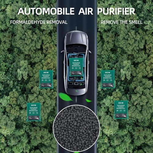 6 Pack Activated Charcoal Deodorizers for Home Car and Pet