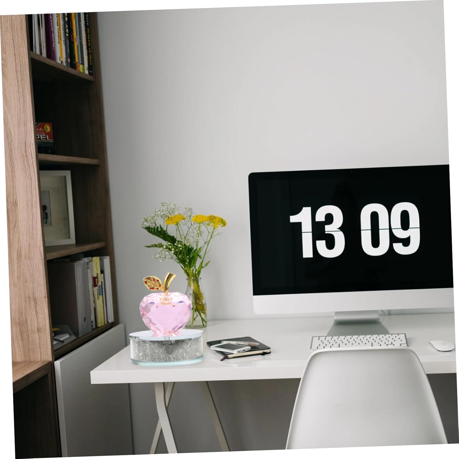 LIFKOME Crystal Ornament for Home and Car Decor