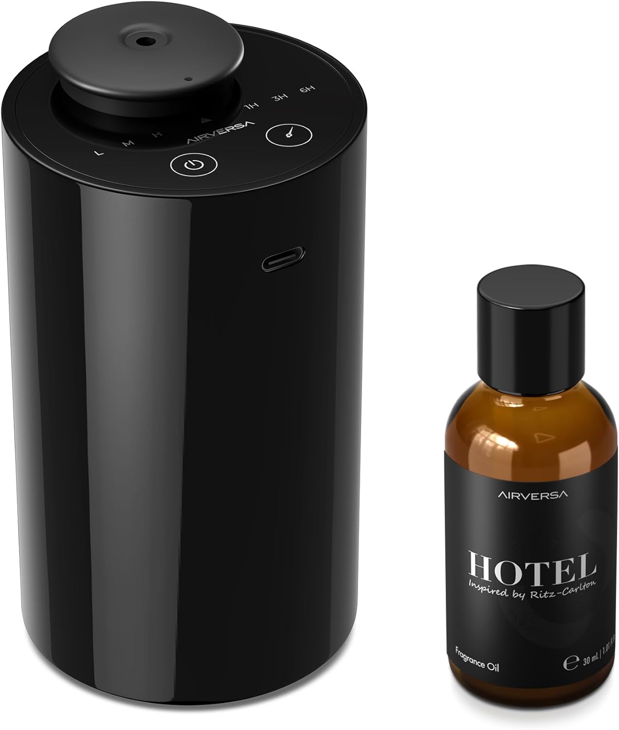 Waterless Essential Oil Diffuser Kit with Hotel Scent Oil