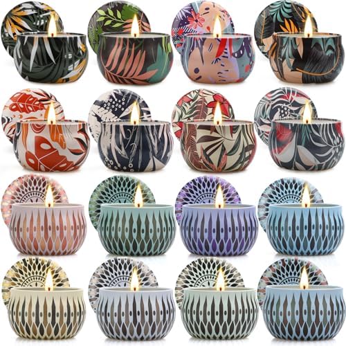 16 Pack Citronella Candles Outdoor