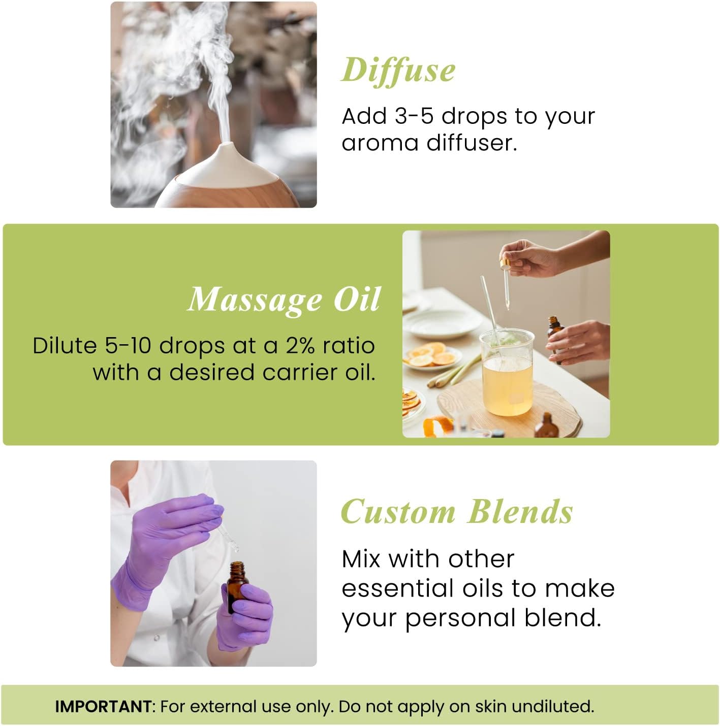 Handcraft Blends Lemongrass Essential Oil 4 Fl Oz