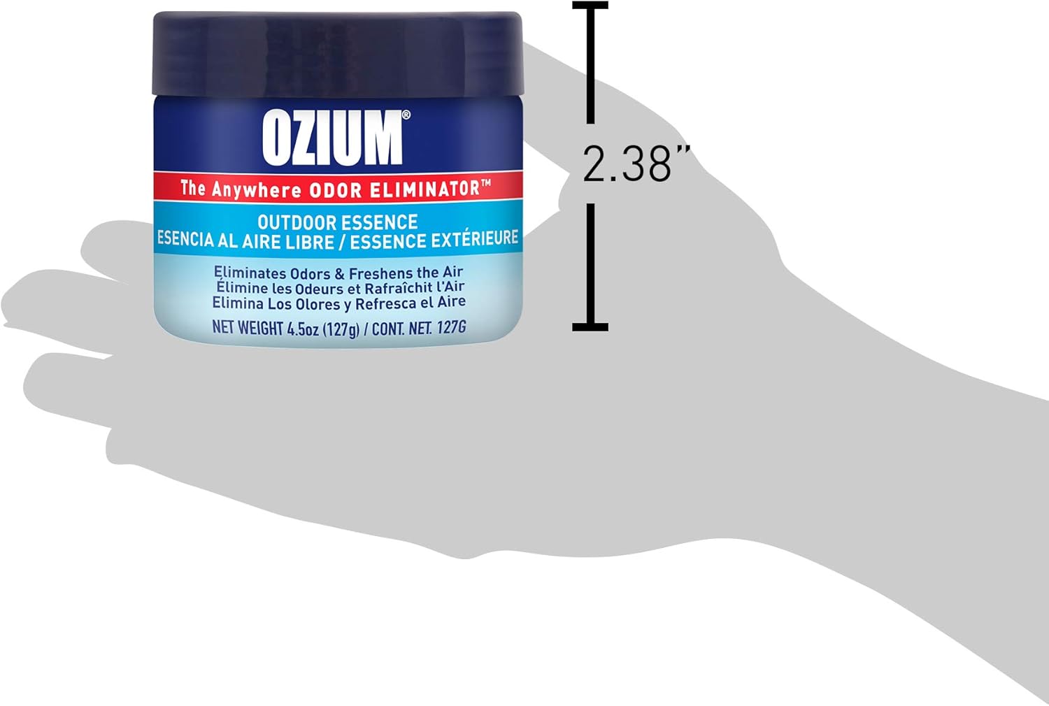 Ozium 45 Oz Odor Eliminating Gel - Outdoor Essence