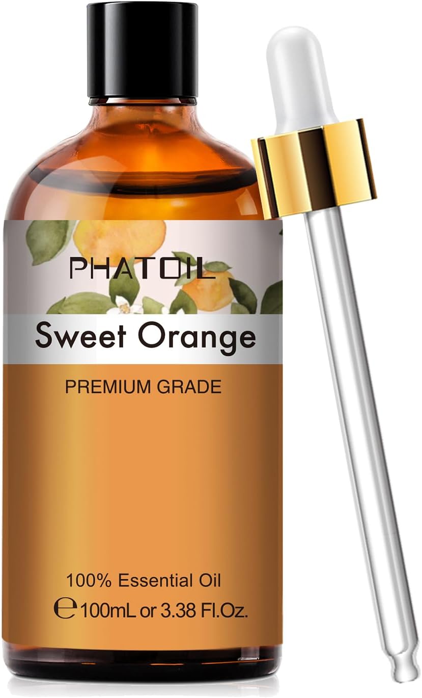 Sweet Orange 338 Fl Oz Essential Oil for Diffusers and DIY Projects