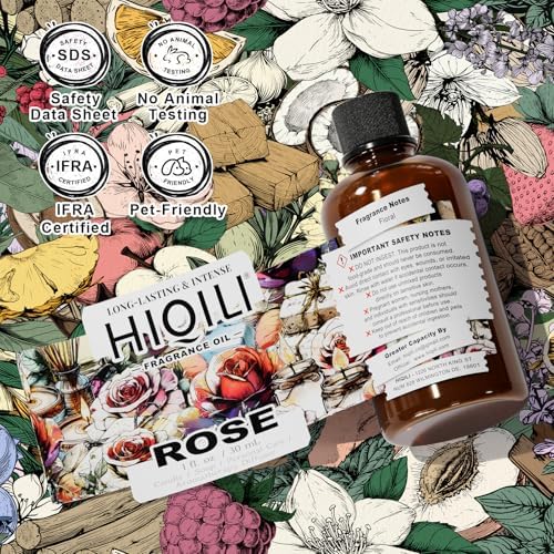 HIQILI Rose Fragrance Oil 1 Fl Oz