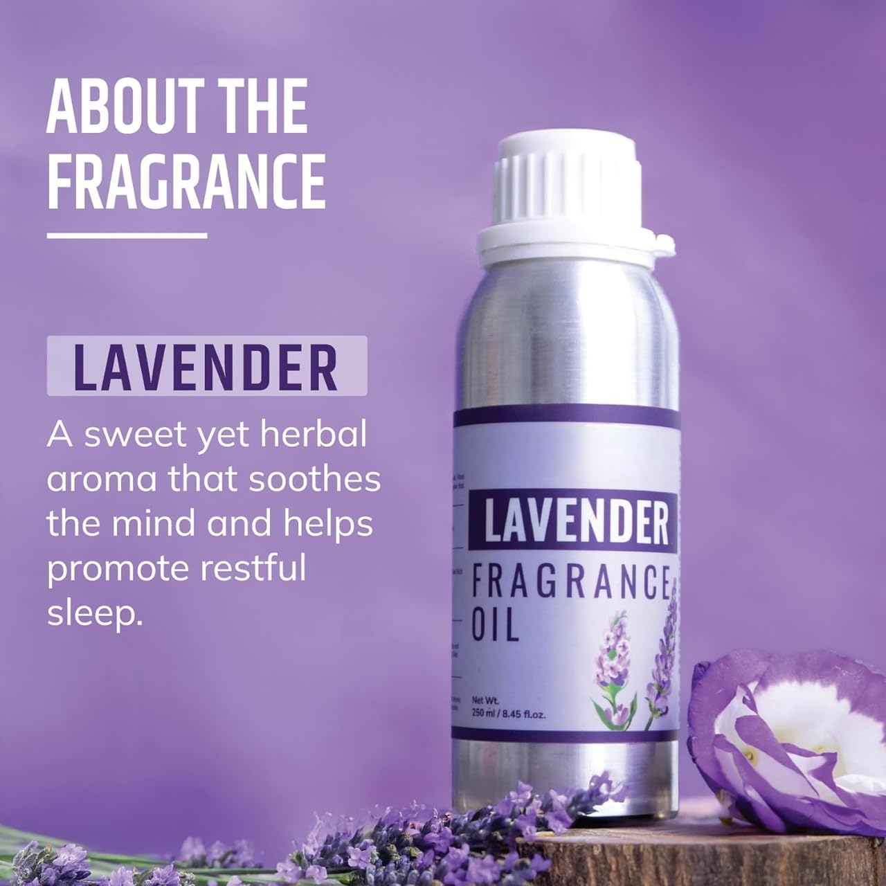 Lavender Aroma Oil 250ml for Aromatherapy and Diffusers