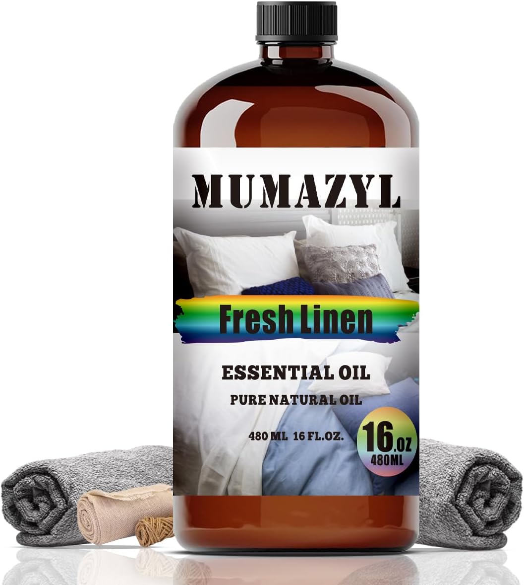 Fresh Linen Essential Oil 16 Fl Oz for Diffuser and Crafting