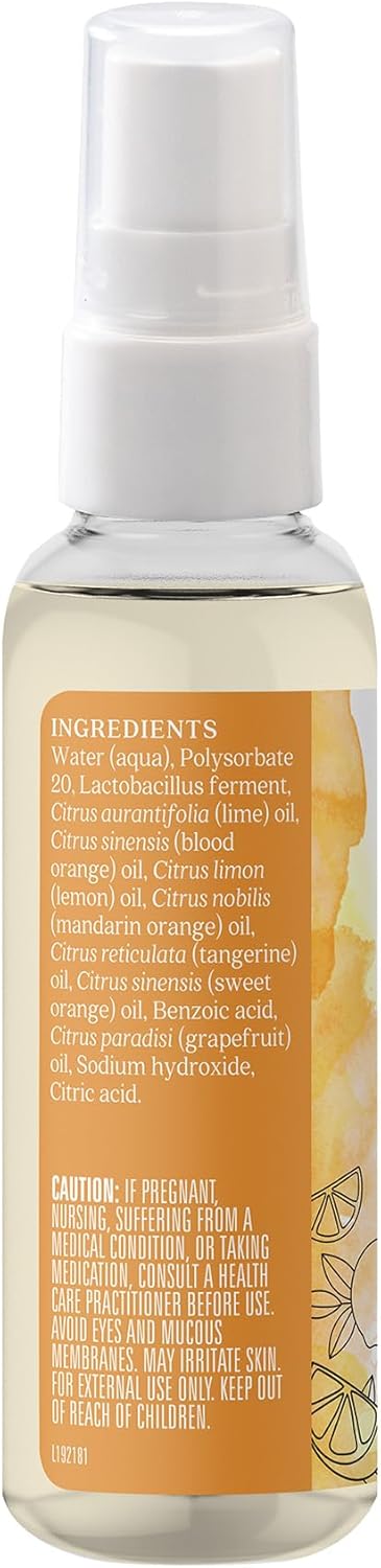 Aura Cacia Citrus Burst Toilet Spray 2 Fl Oz