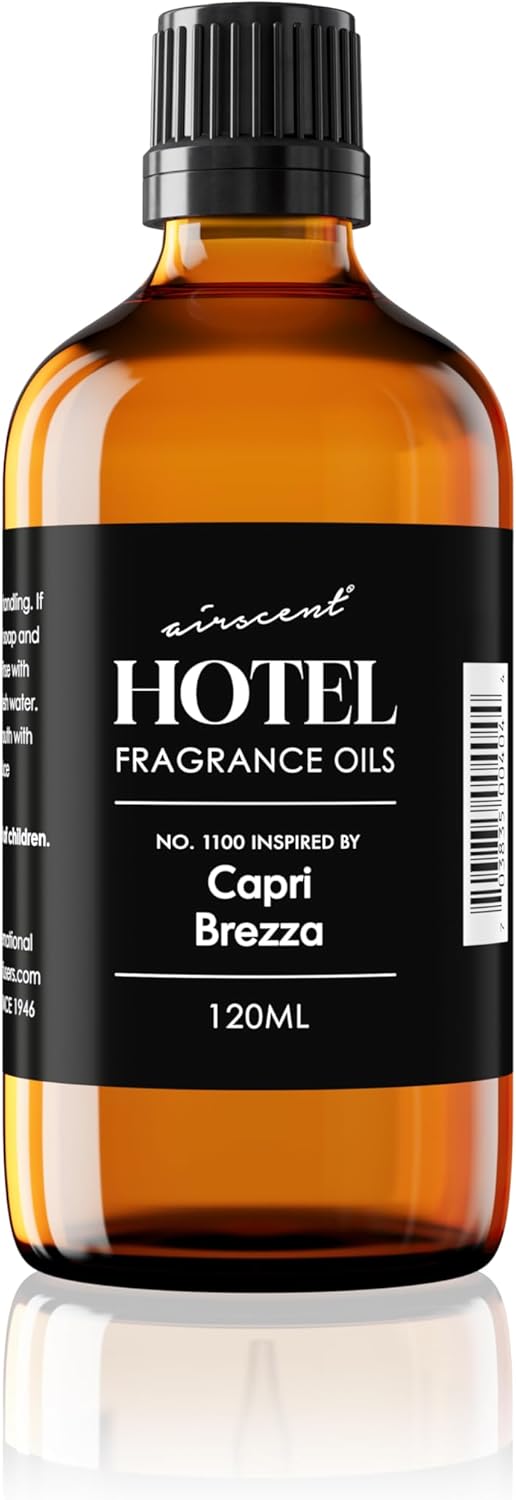 Air-Scent Capri Brezza Diffuser Oil - 120 mL Volcano Inspired Fragrance Oil