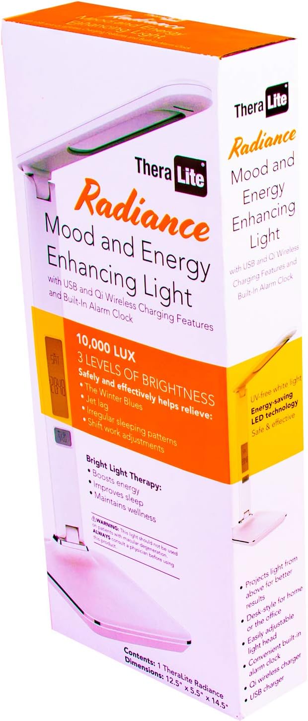 Theralite Carex Radiance Bright Light Therapy Lamp