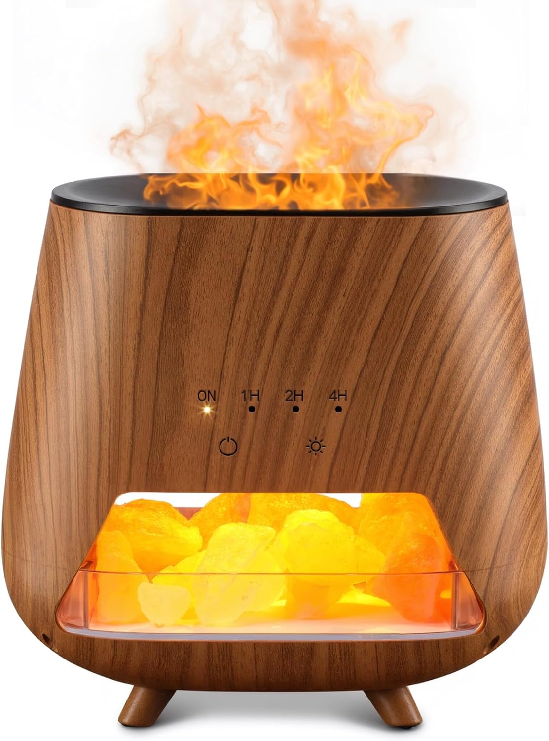Essential Oil Diffuser with Himalayan Salt and LED Light