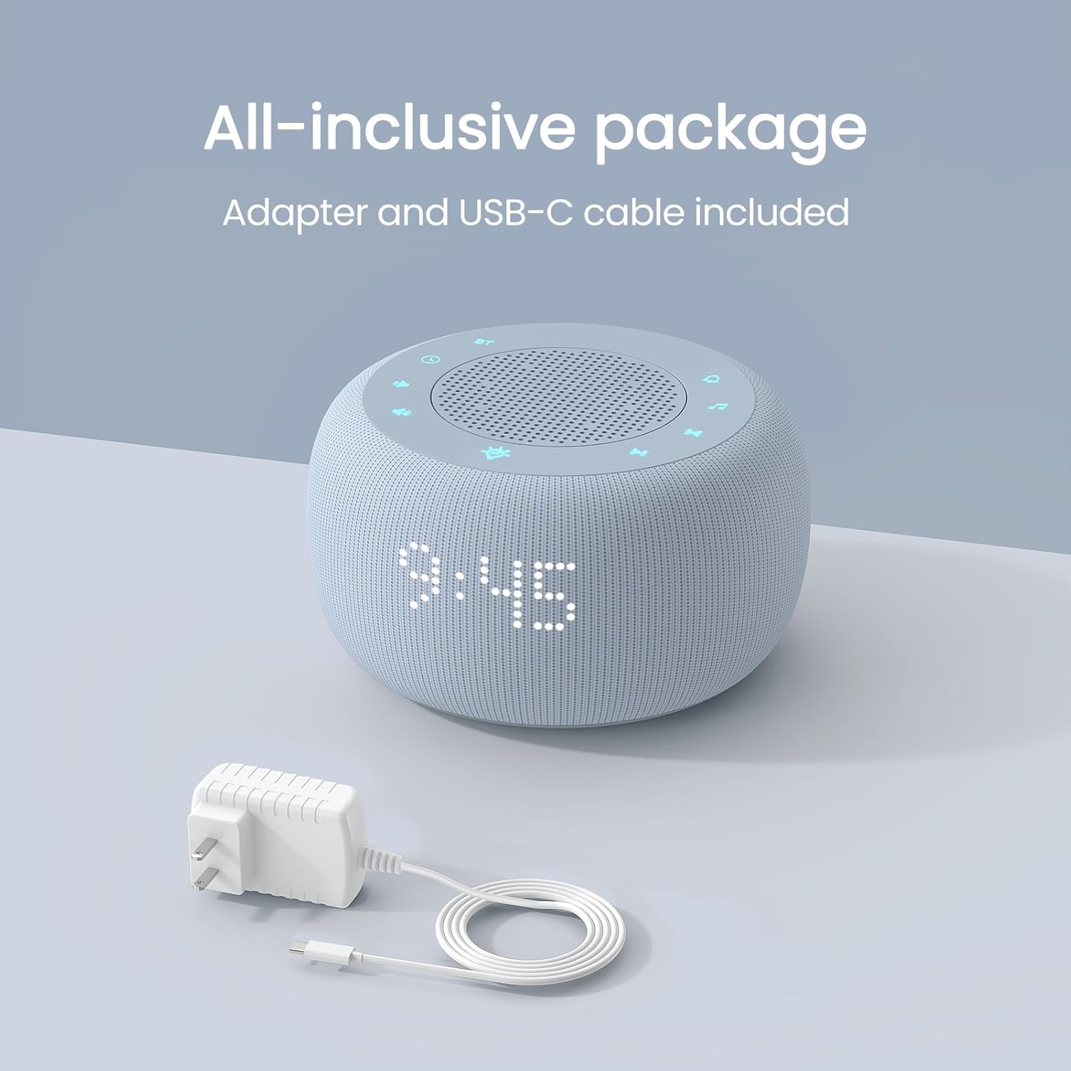 Buffbee Pro 2nd Gen Rechargeable White Noise Sound Machine