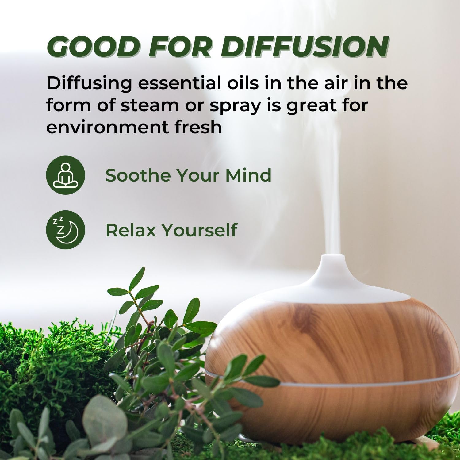 Benatu Essential Oils Set for Diffuser and Skincare