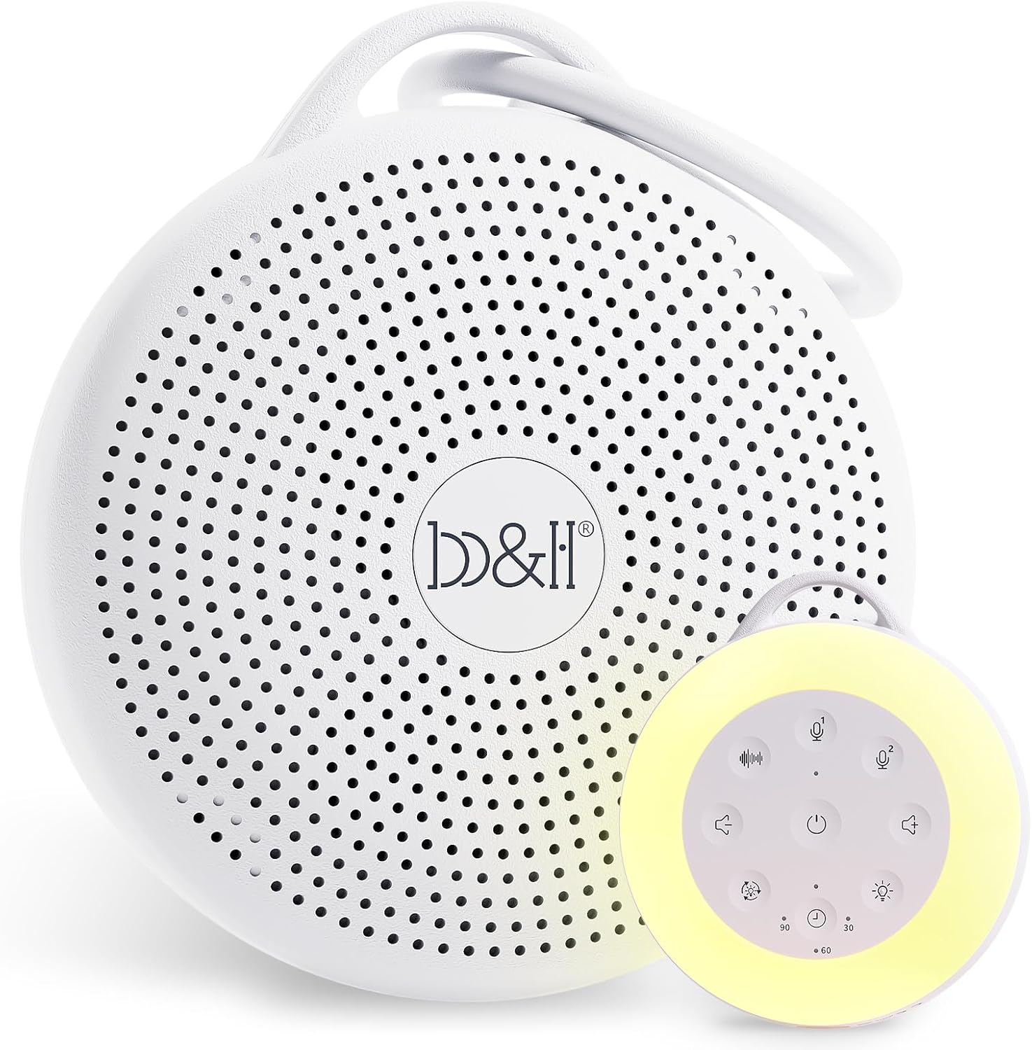 BH Portable White Noise Machine with Night Light