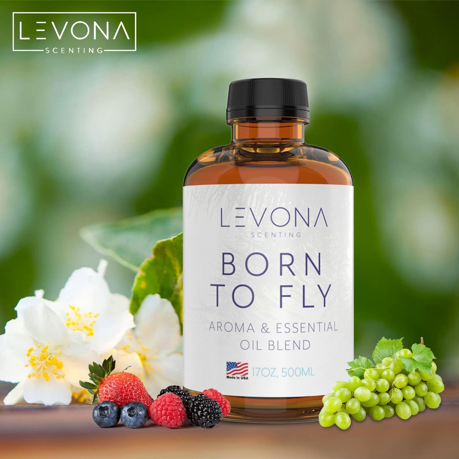 LEVONA Scent Essential Oil for Diffuser - 500 Ml Born to Fly