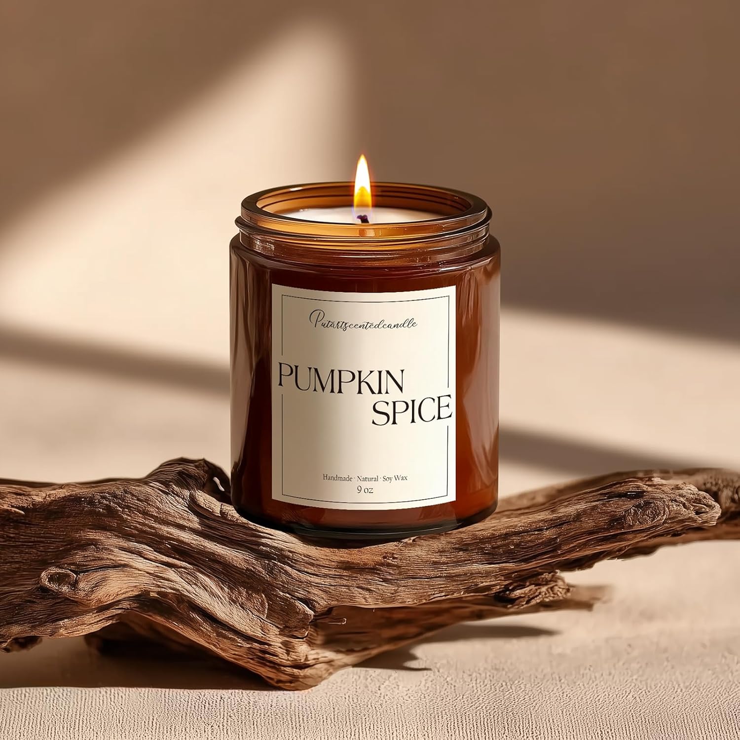 Putart Pumpkin Spice Soy Wax Candles 9oz