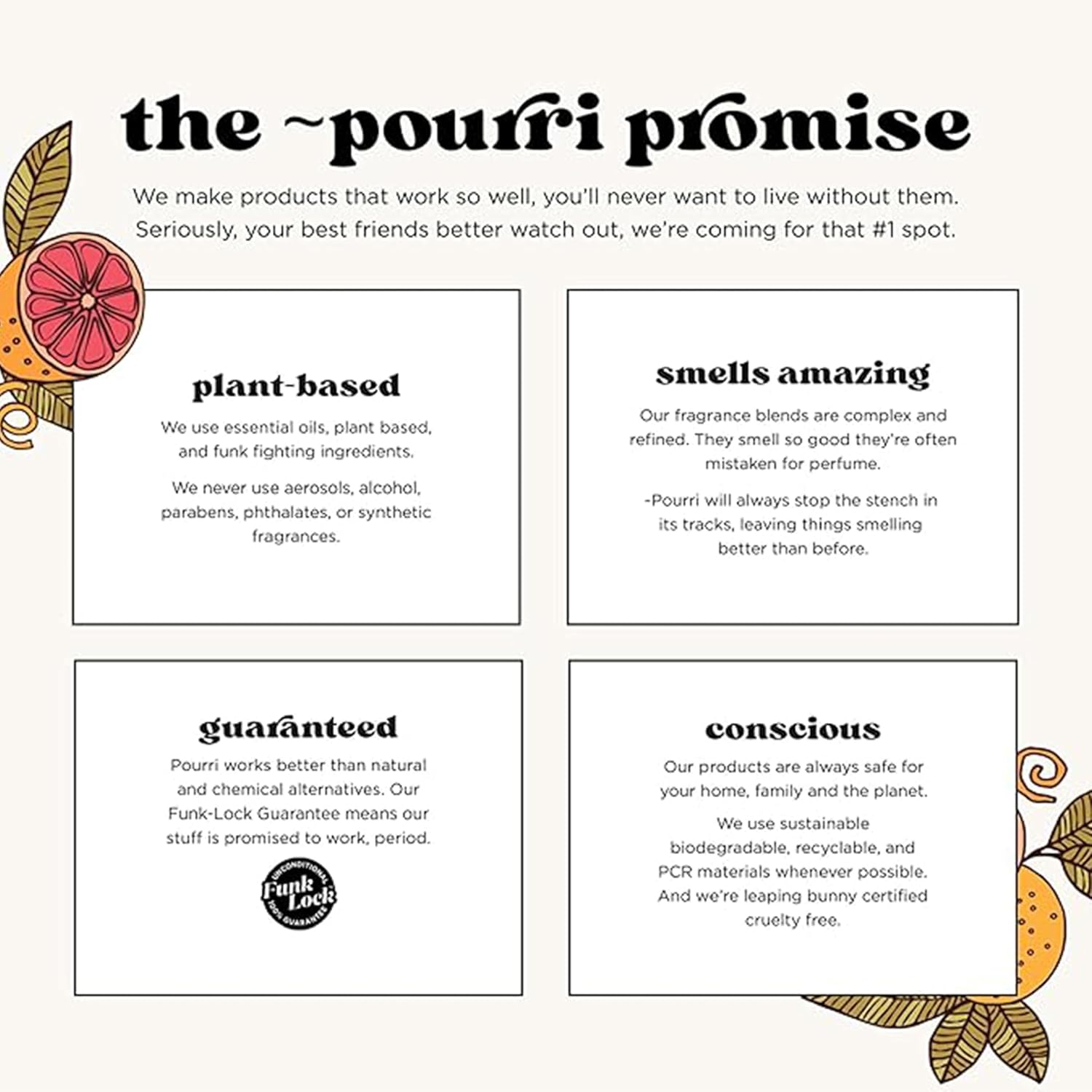 Poo-Pourri Peaches and Cream 2 Ounce Spray Set
