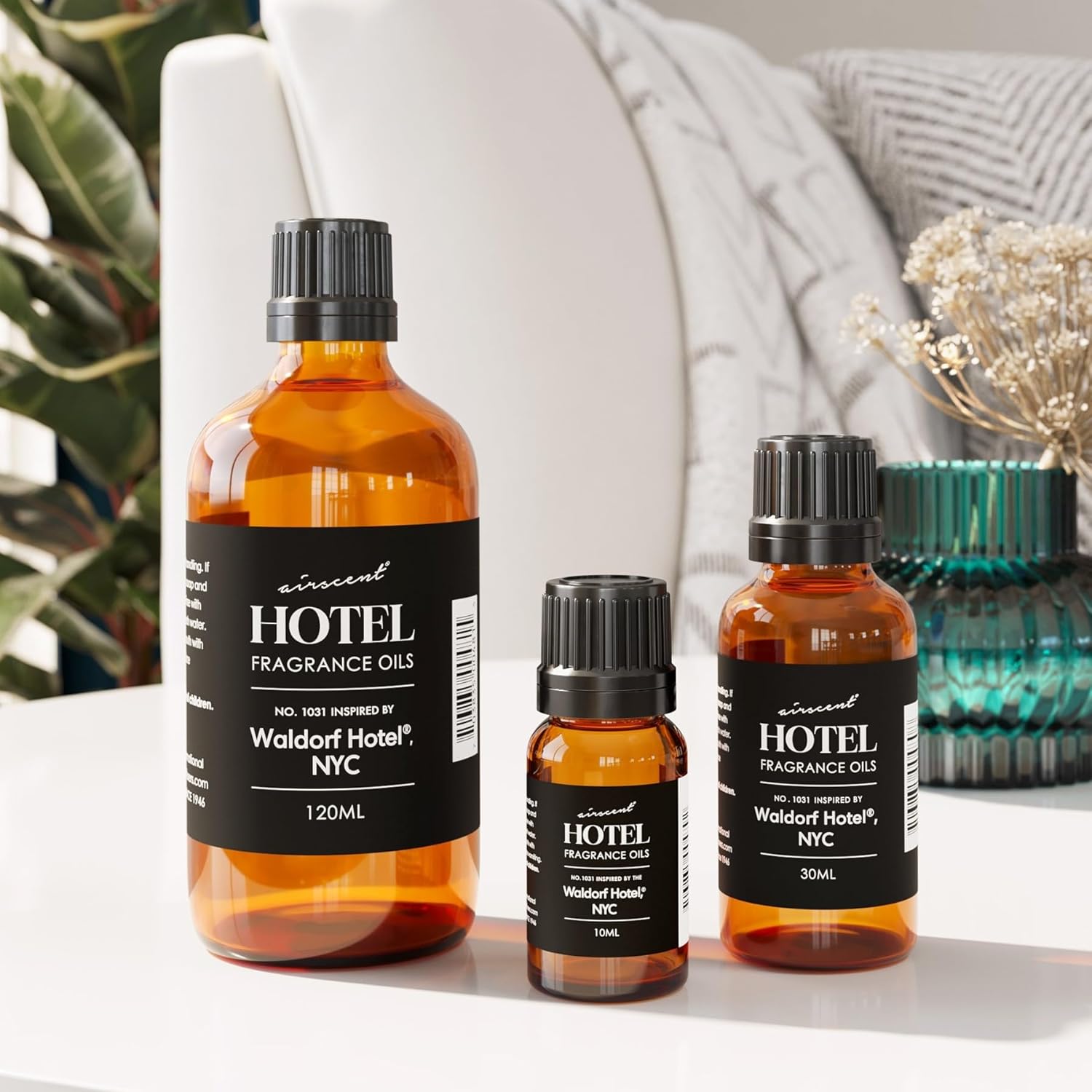 Air-Scent Hotel Diffuser Oil No 1031 - 10 mL Glass Bottle with Dropper