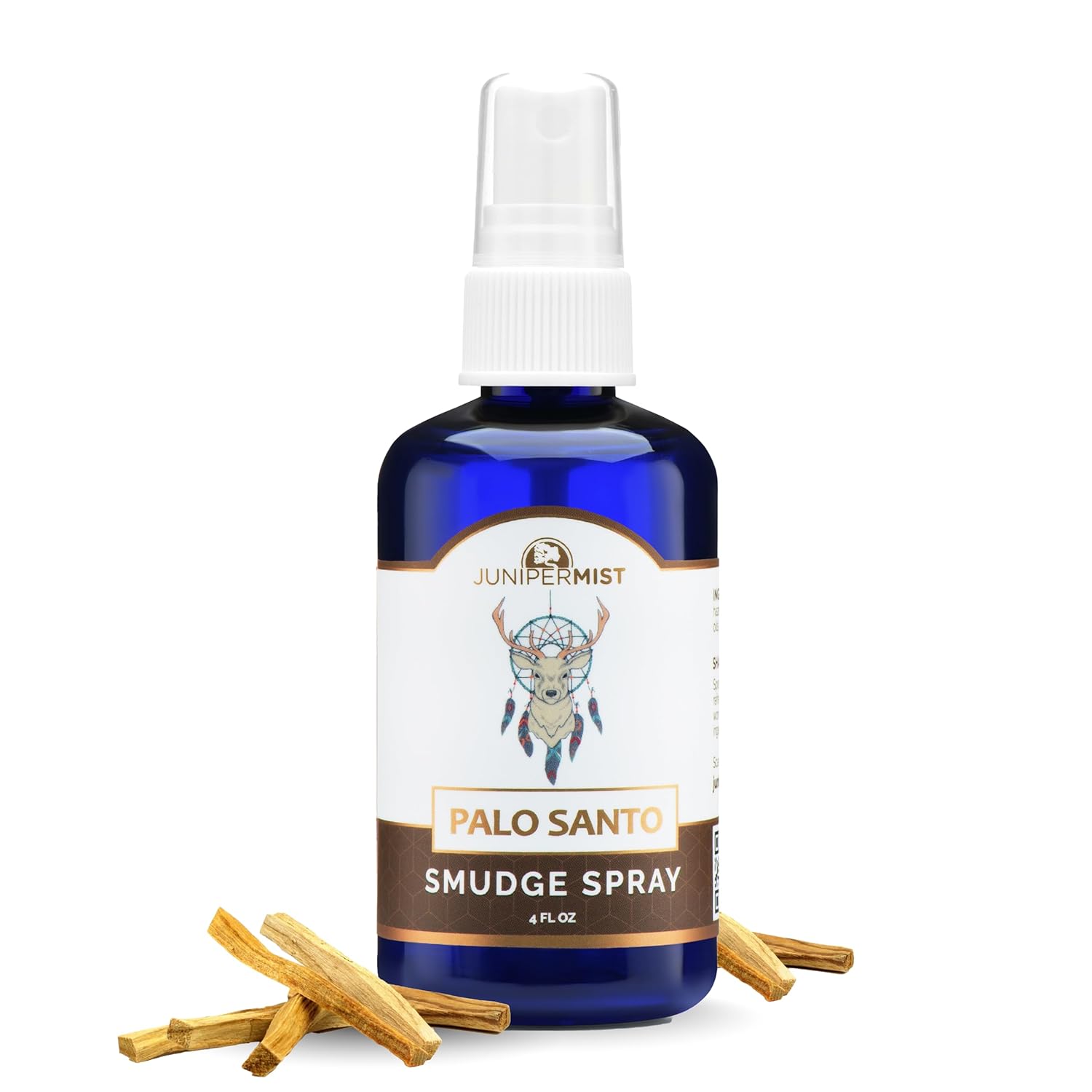 Palo Santo and Sage Smudge Spray 4oz Grounding Clarity