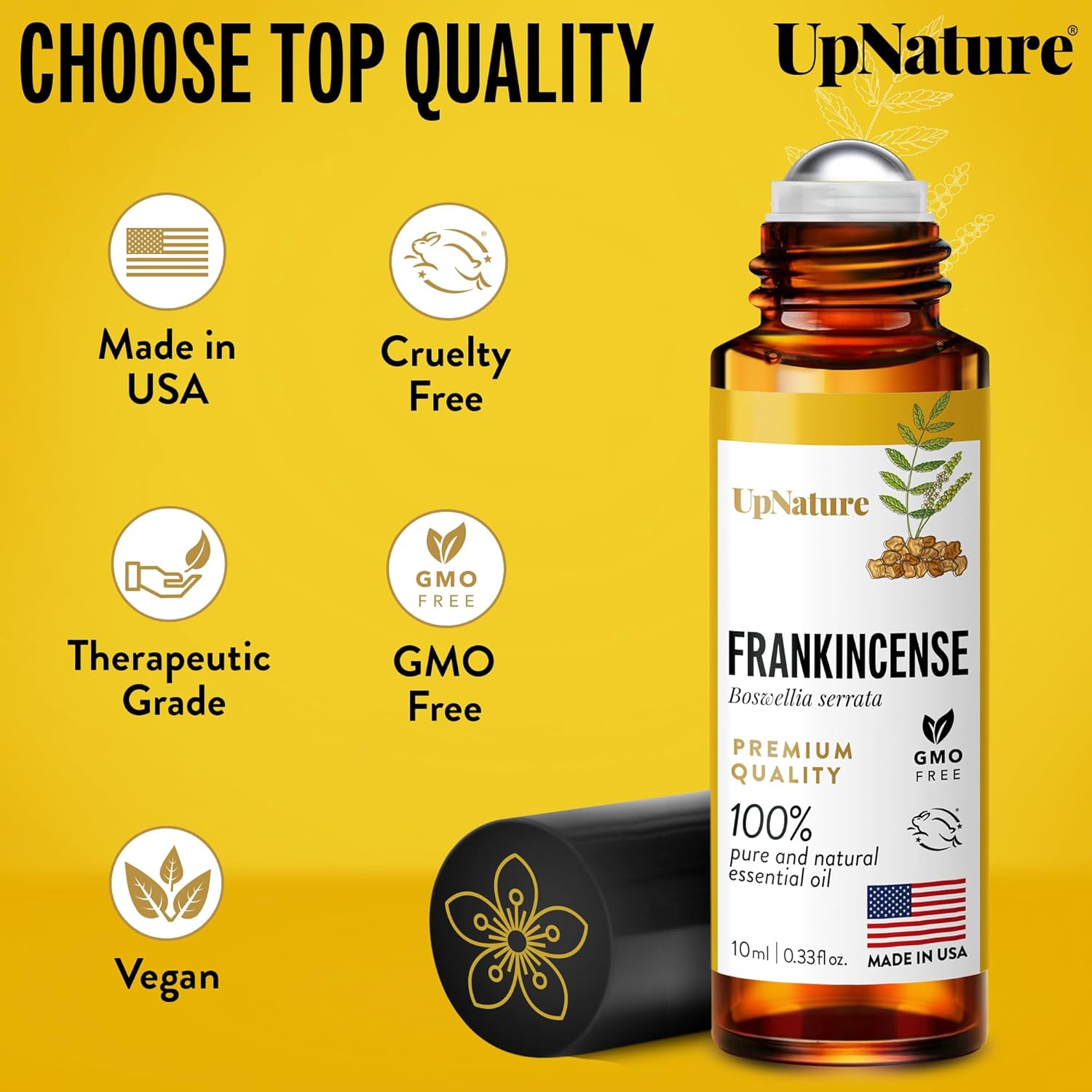 UpNature Frankincense Essential Oil Roll On