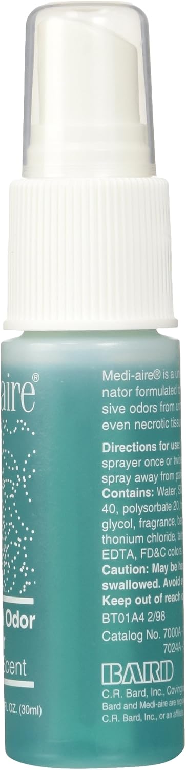 Bard Medi-aire Biological Odor Eliminator 1 oz Green Spray Bottle