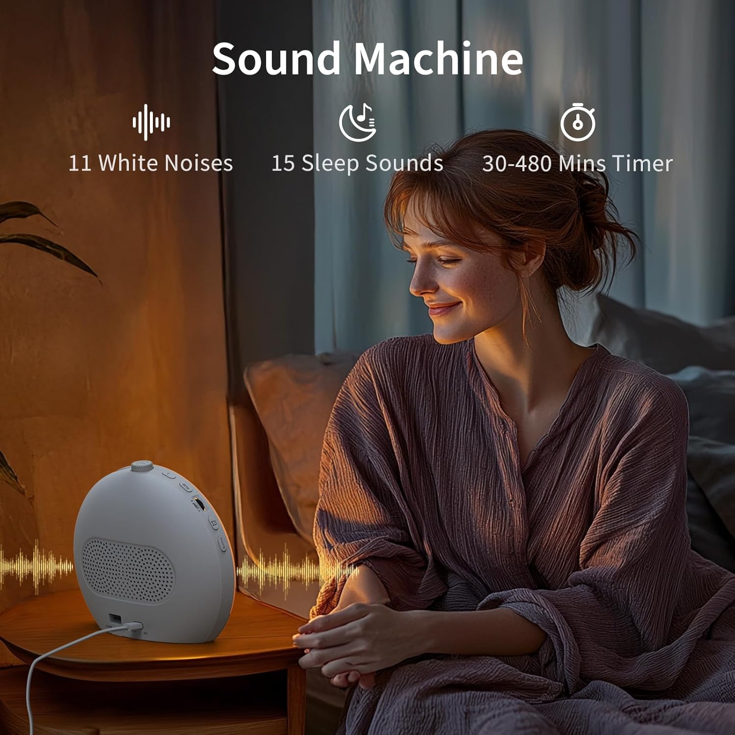 EASYERA Sunrise Alarm Clock with Sound and Light