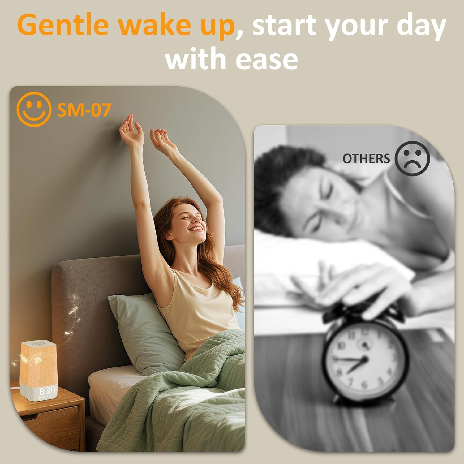 White Noise Machine with Sunrise Alarm and Night Light
