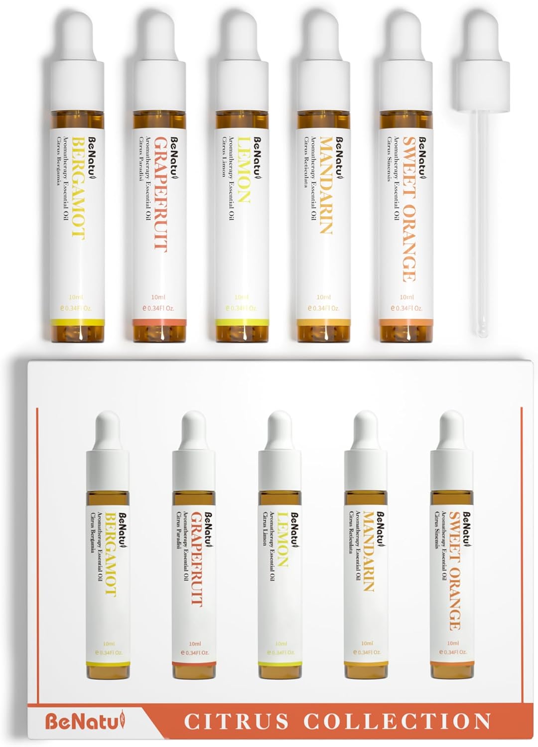 Benatu Citrus Essential Oil Set 5 Pack