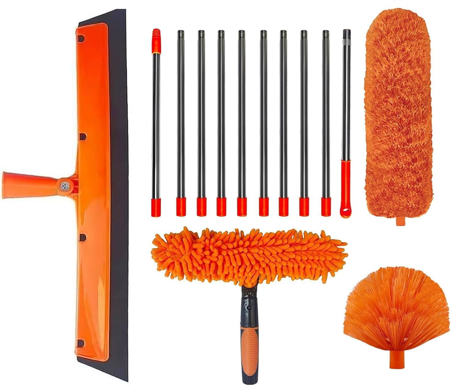 Microfiber Long Handle Duster with Adjustable Pole
