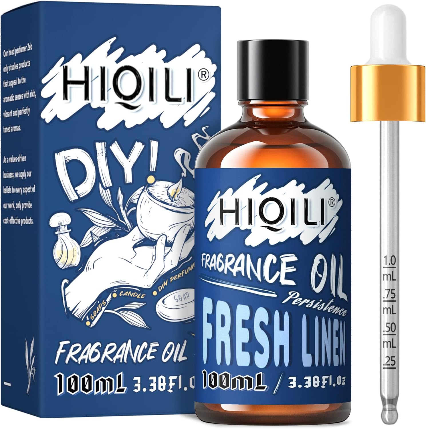 HIQILI Fresh Linen Fragrance Oil 100ml