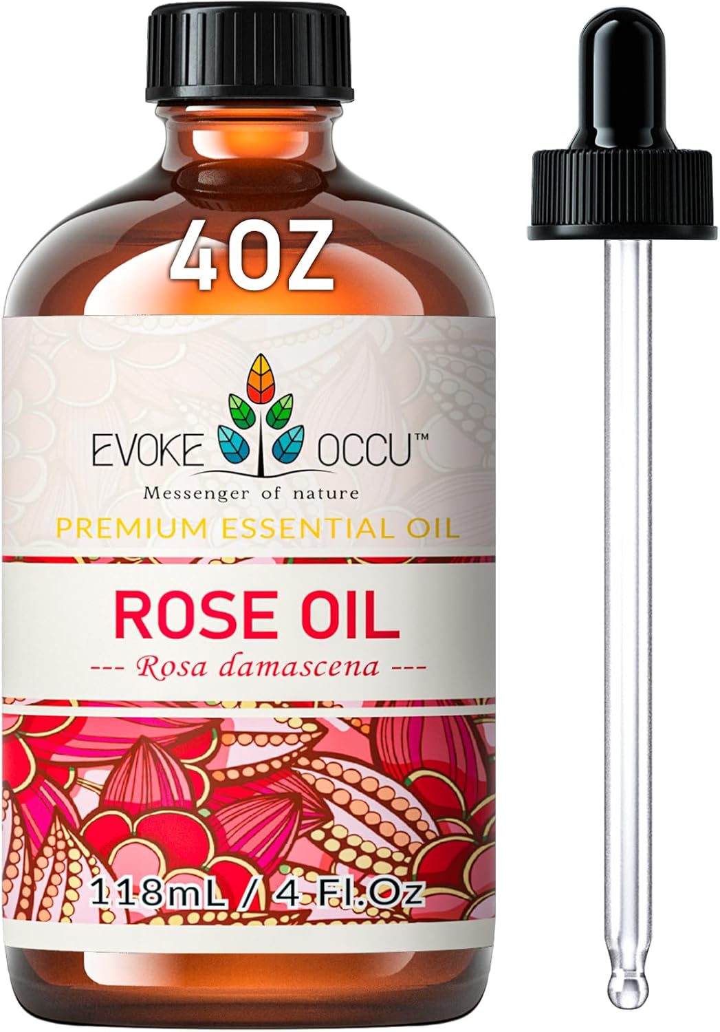 EVOKE OCCU Rose Essential Oil 4 Fl Oz
