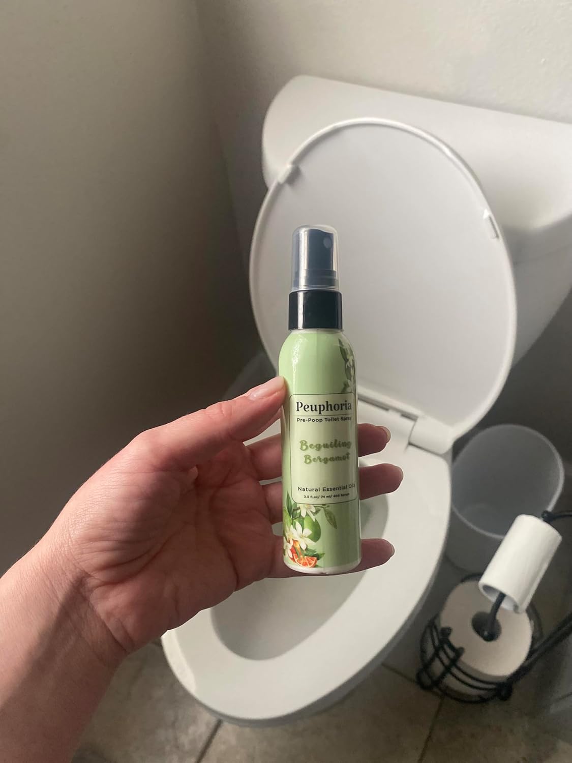 Peuphoria Toilet Odor Eliminator Spray 5 Bottles 25 Oz