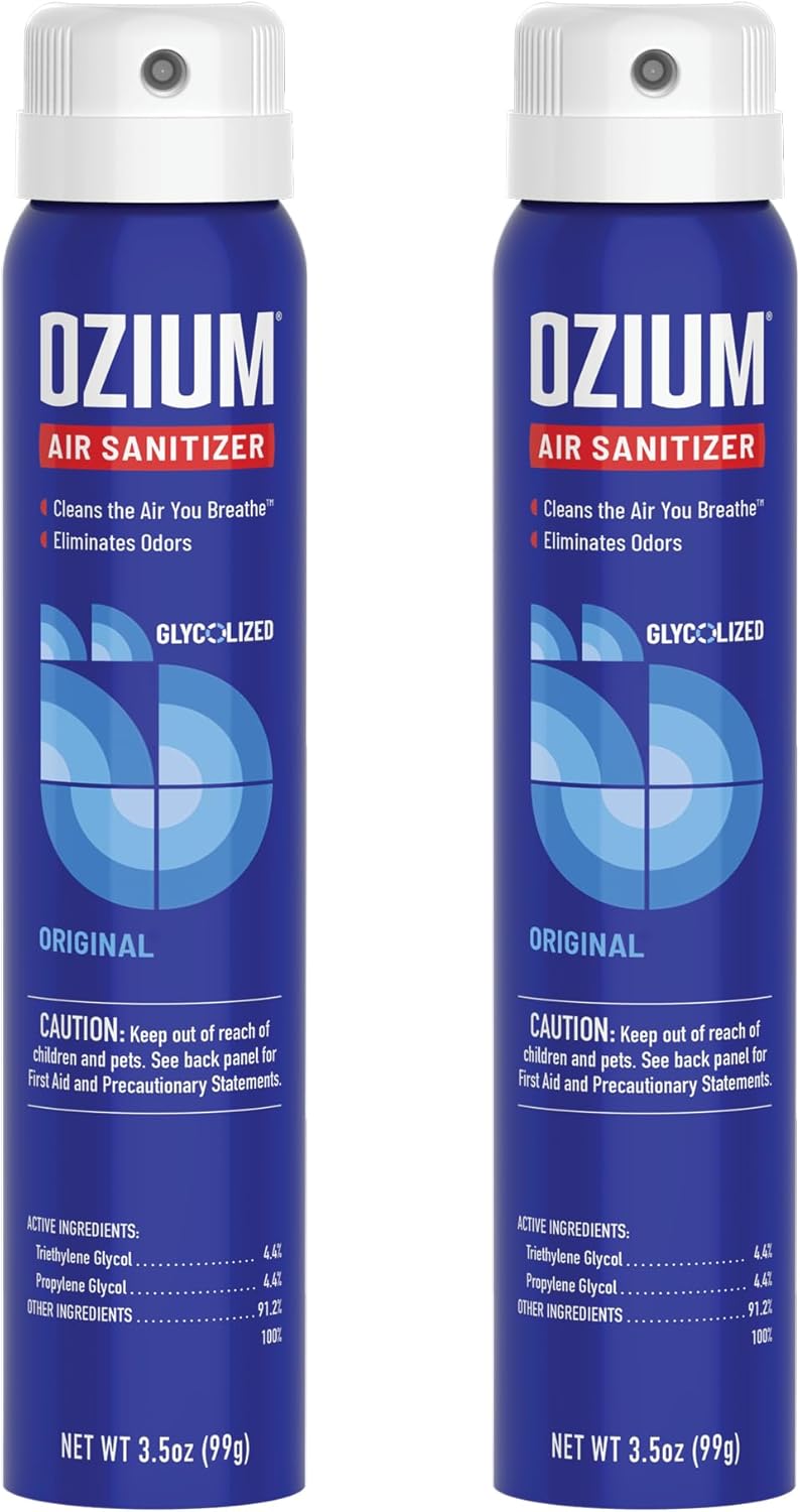 Ozium 35 Ounce Air Sanitizer Spray Clear