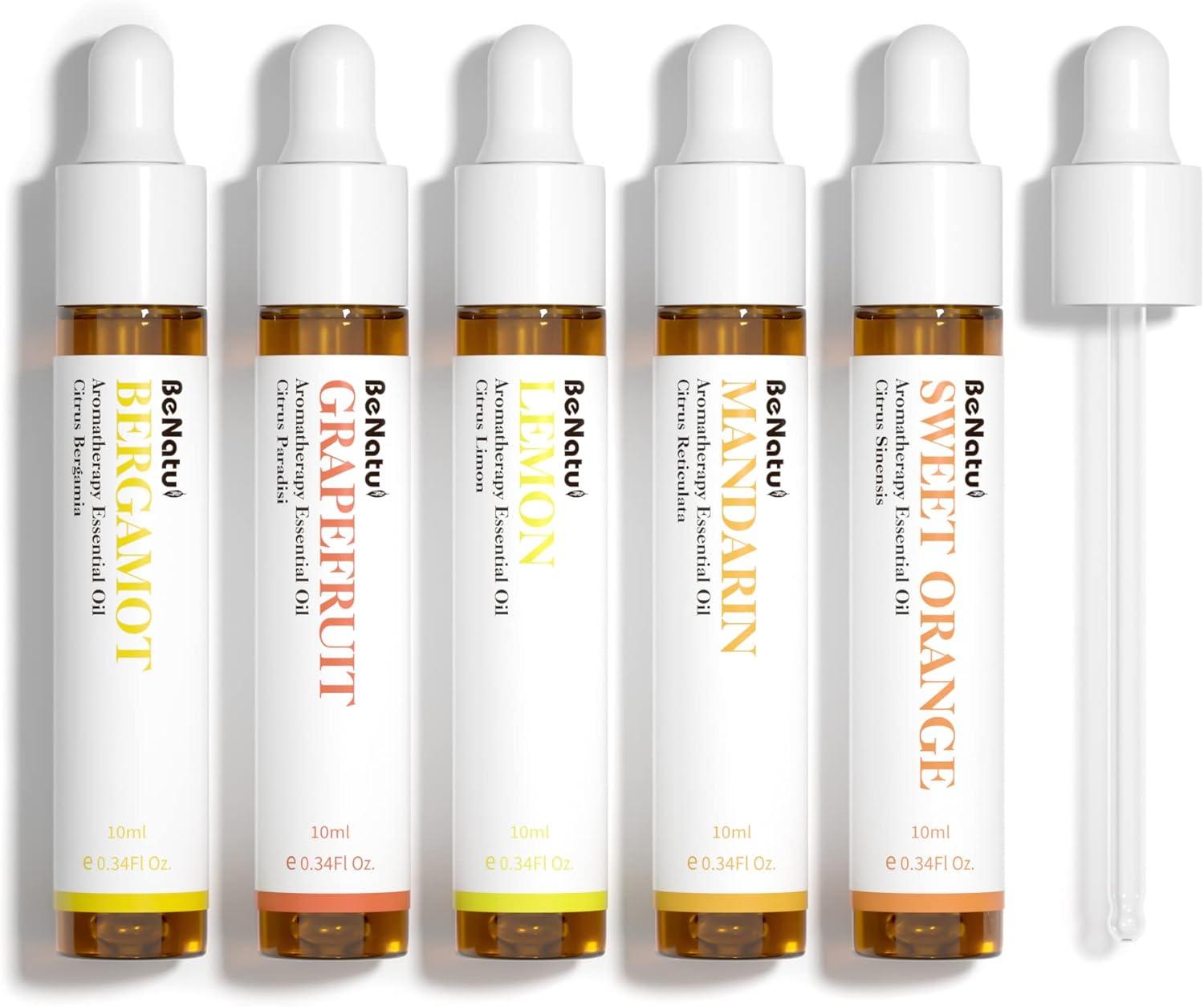 Benatu Citrus Essential Oil Set 5 Pack
